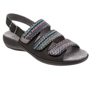 🌟 Trotters kendra multi colored strappy sandal
